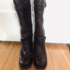 Frye Jane Strappy Tall Boot